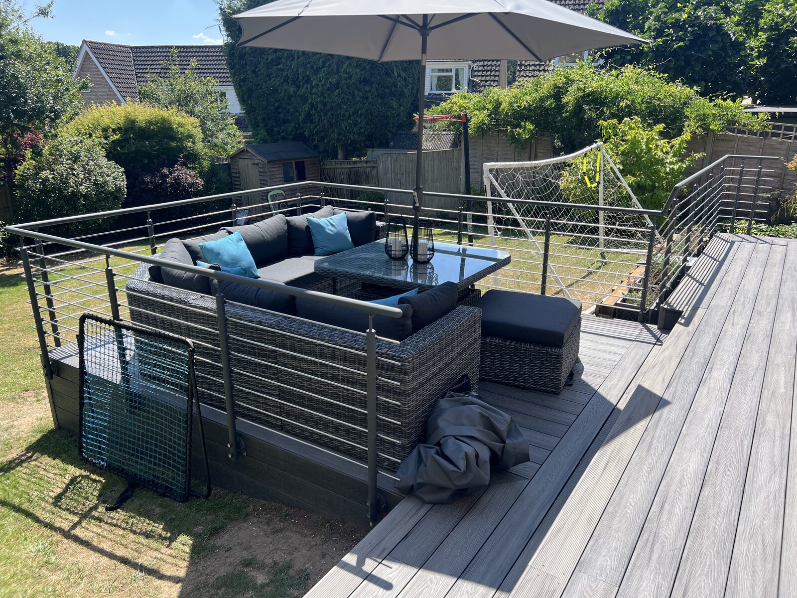 Patio Decking Renovation - after